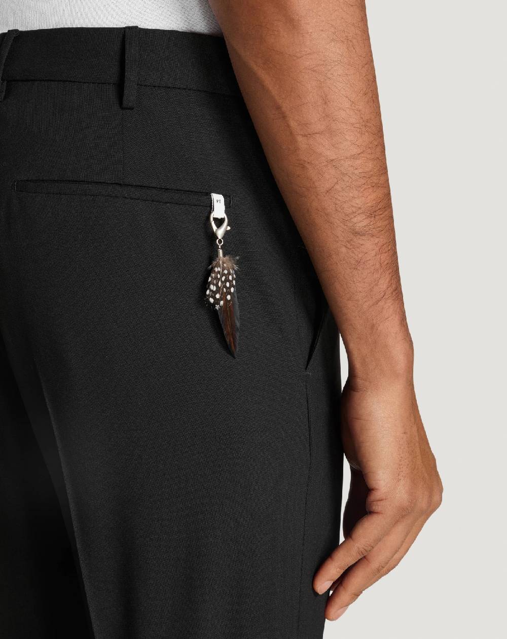 Pt Torino Pantaloni Dieci in lana tropical Qualità Garantita