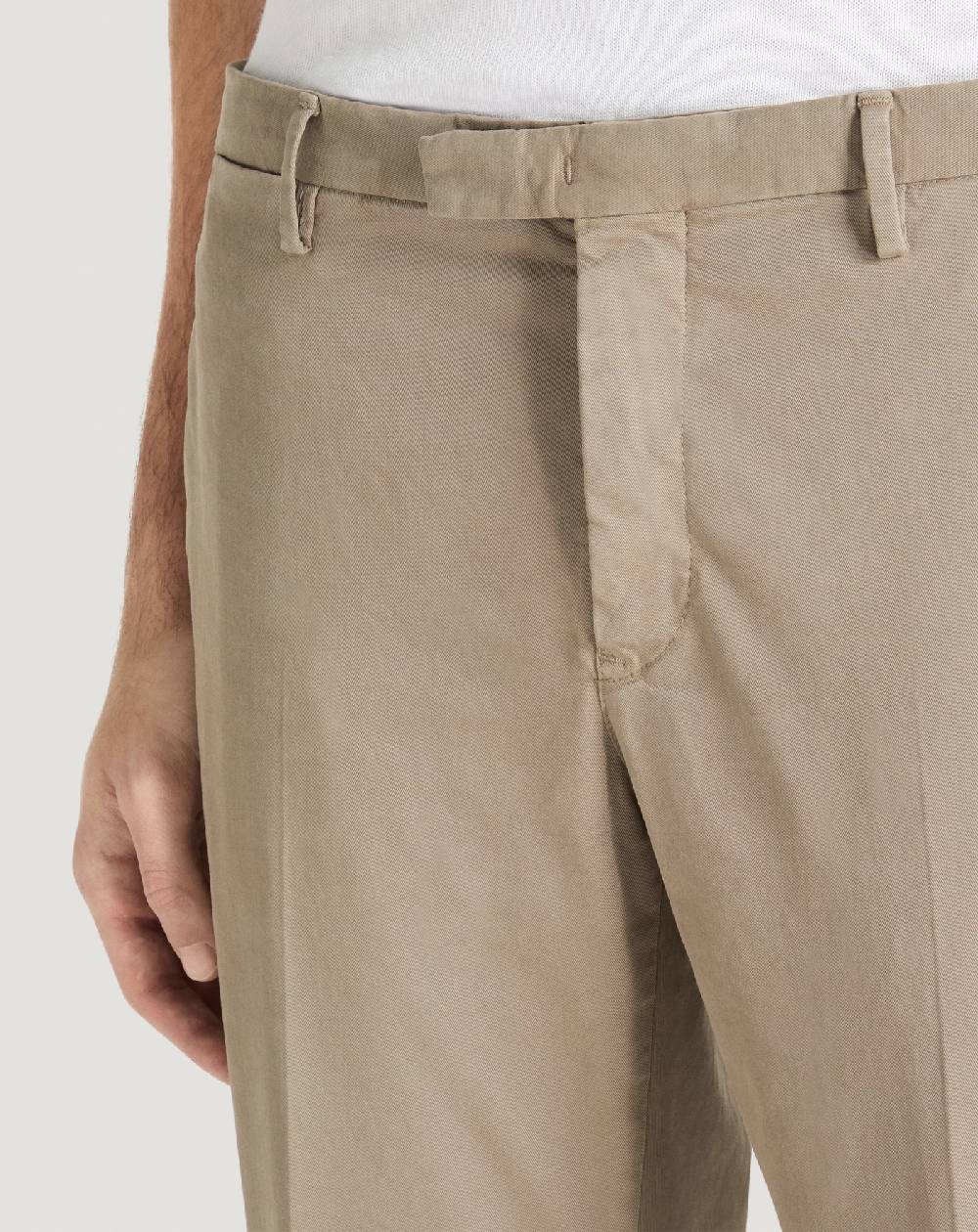 Pt Torino Pantaloni Skinny in cotone batavia Consegna Veloce