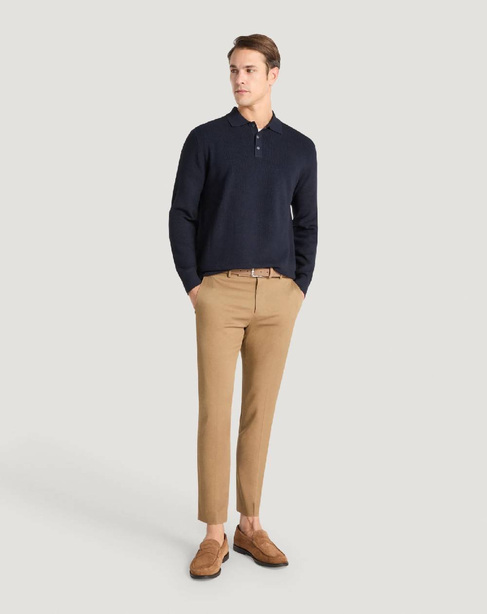 Pt Torino Pantaloni Dieci in twill Prezzo Ridotto