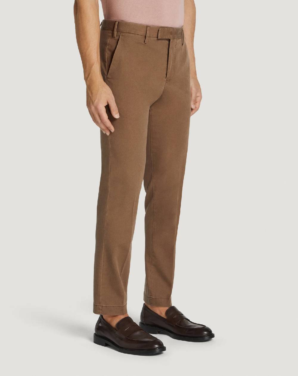 Pt Torino Pantaloni Master in cotone stretch délavé Convenienza