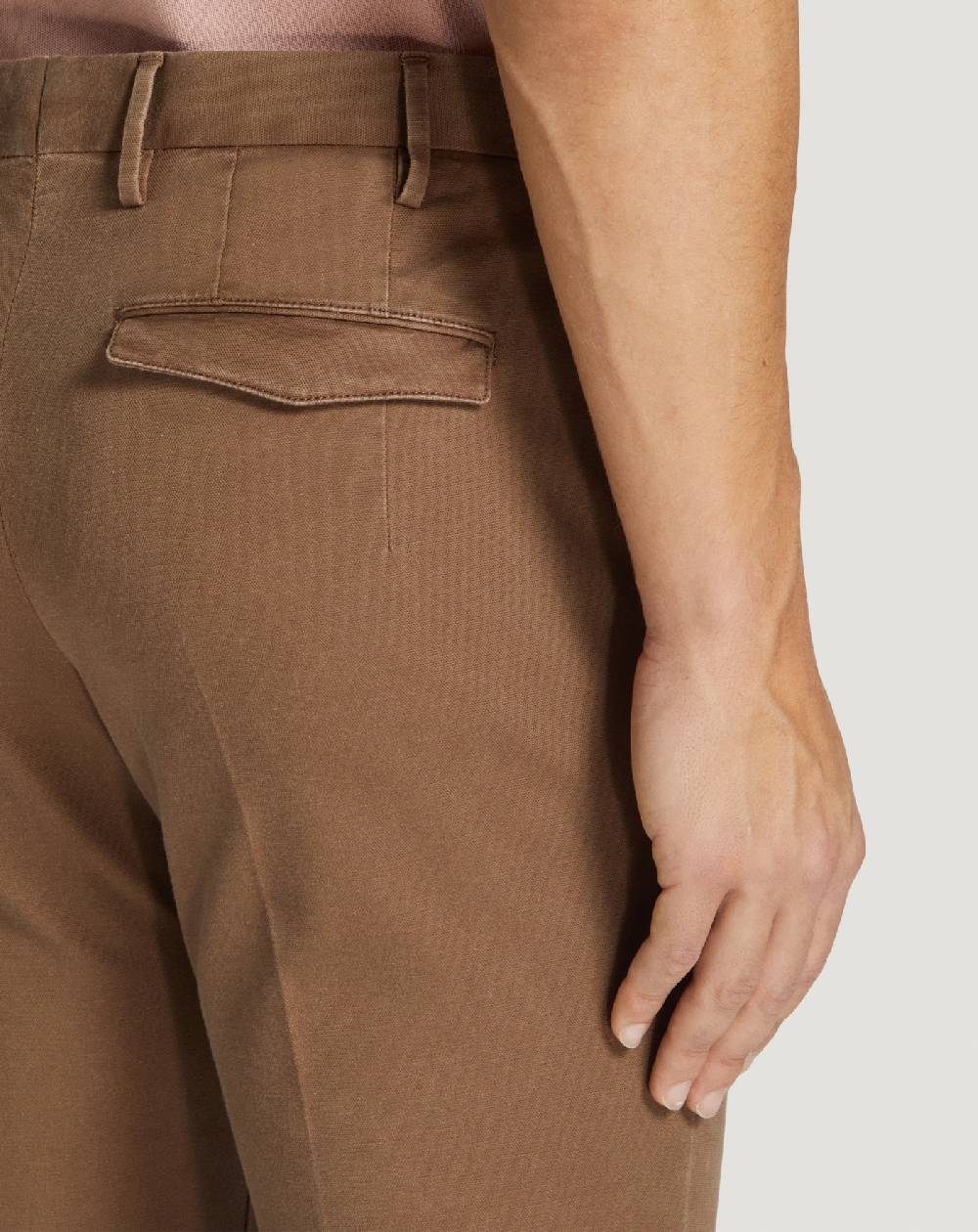 Pt Torino Pantaloni Master in cotone stretch délavé Convenienza