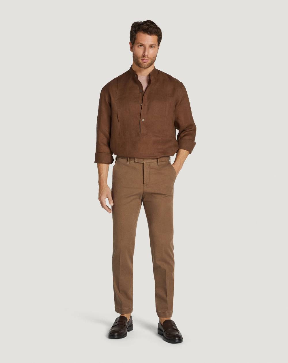 Pt Torino Pantaloni Master in cotone stretch délavé Convenienza
