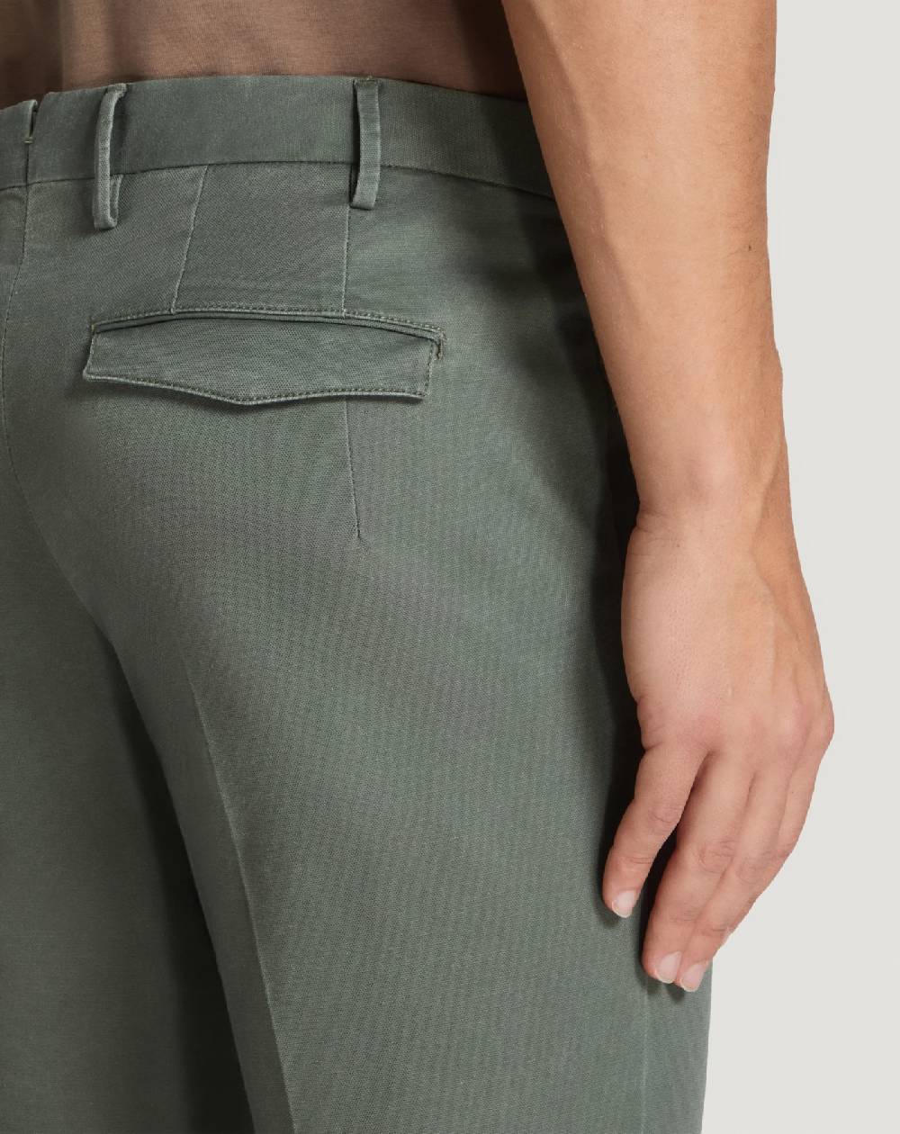 Pt Torino Pantaloni Master in cotone stretch délavé Sconto