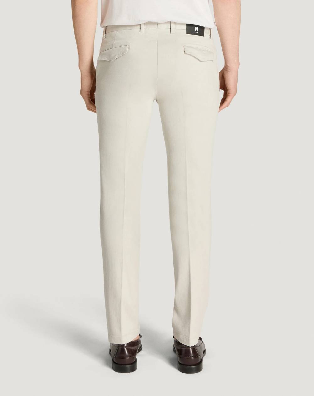 Pt Torino Pantaloni House in silky denim stretch Economico