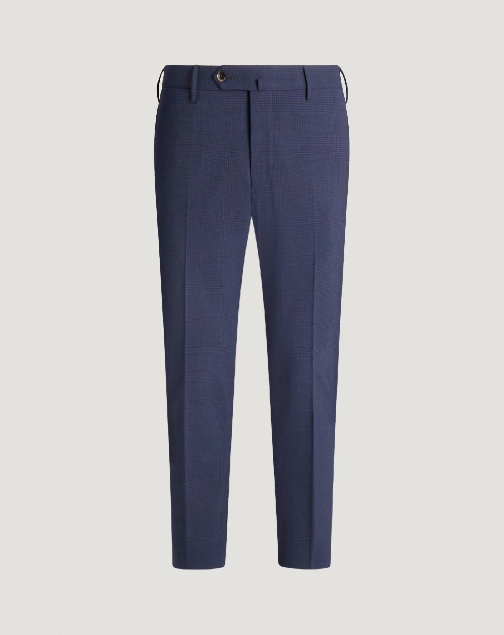 Pt Torino Pantaloni Superslim in lana a quadri