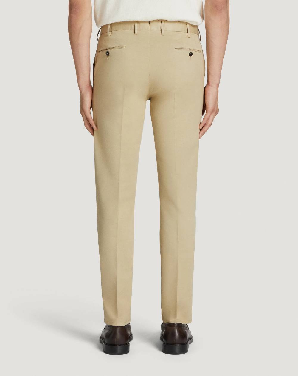 Pt Torino Pantaloni Superslim in tricotina stretch Vendita Calda