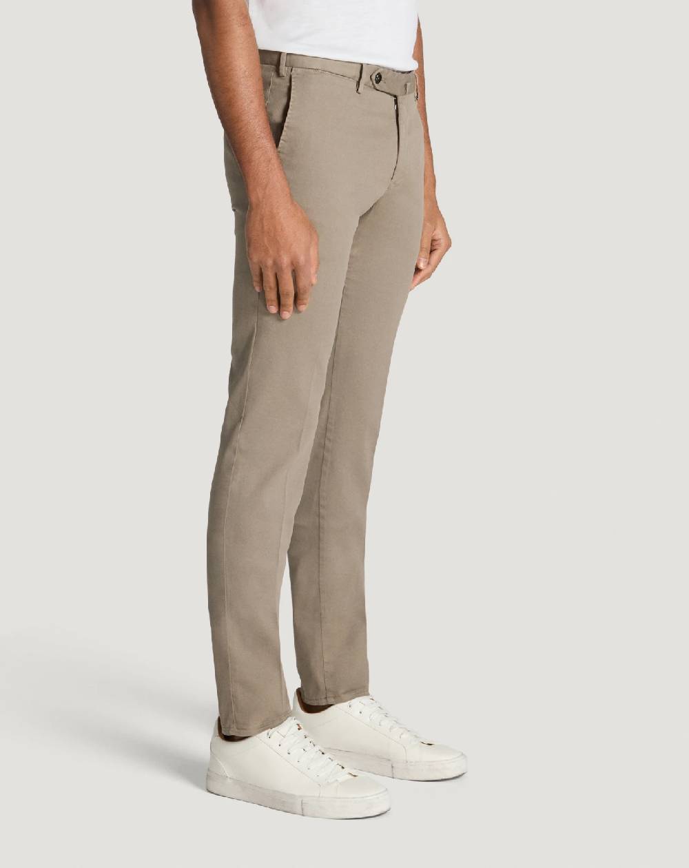 Pt Torino Pantaloni Superslim in tricotina stretch Saldi Di Fabbrica