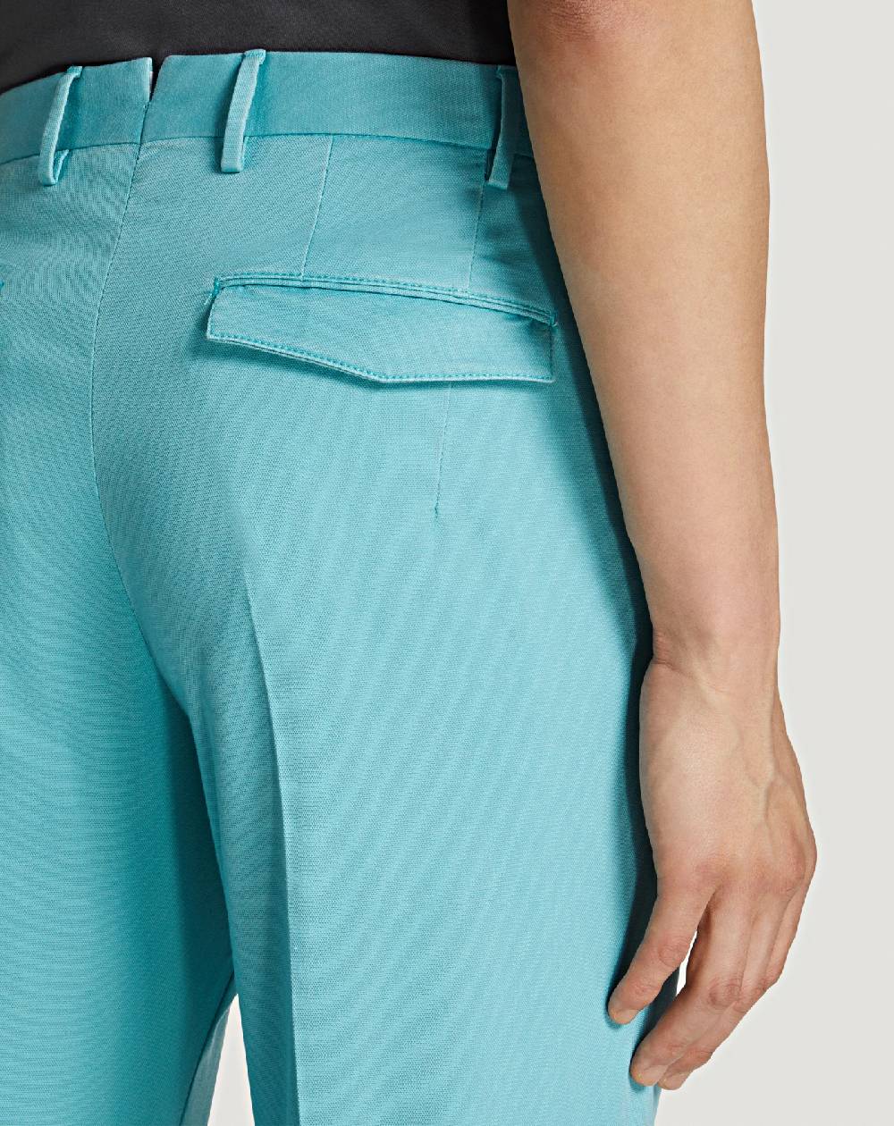Pt Torino Pantaloni Master in cotone stretch délavé Moda