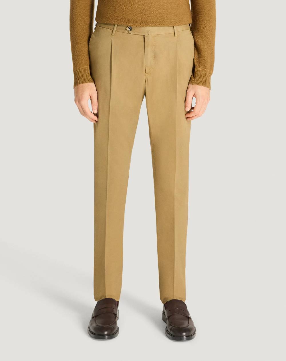 Pt Torino Pantaloni Superslim in gabardina stretch Italy