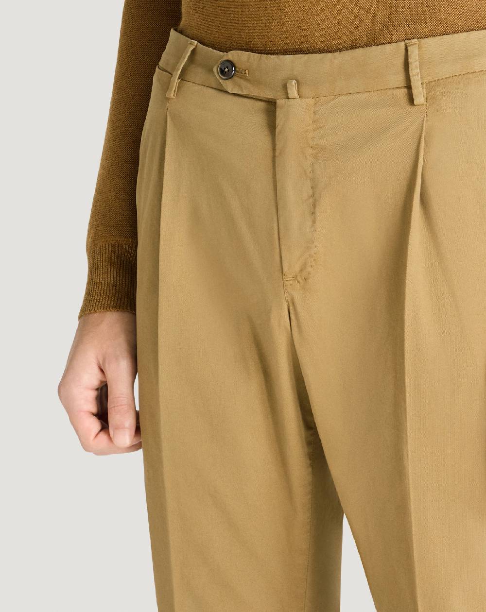 Pt Torino Pantaloni Superslim in gabardina stretch Italy
