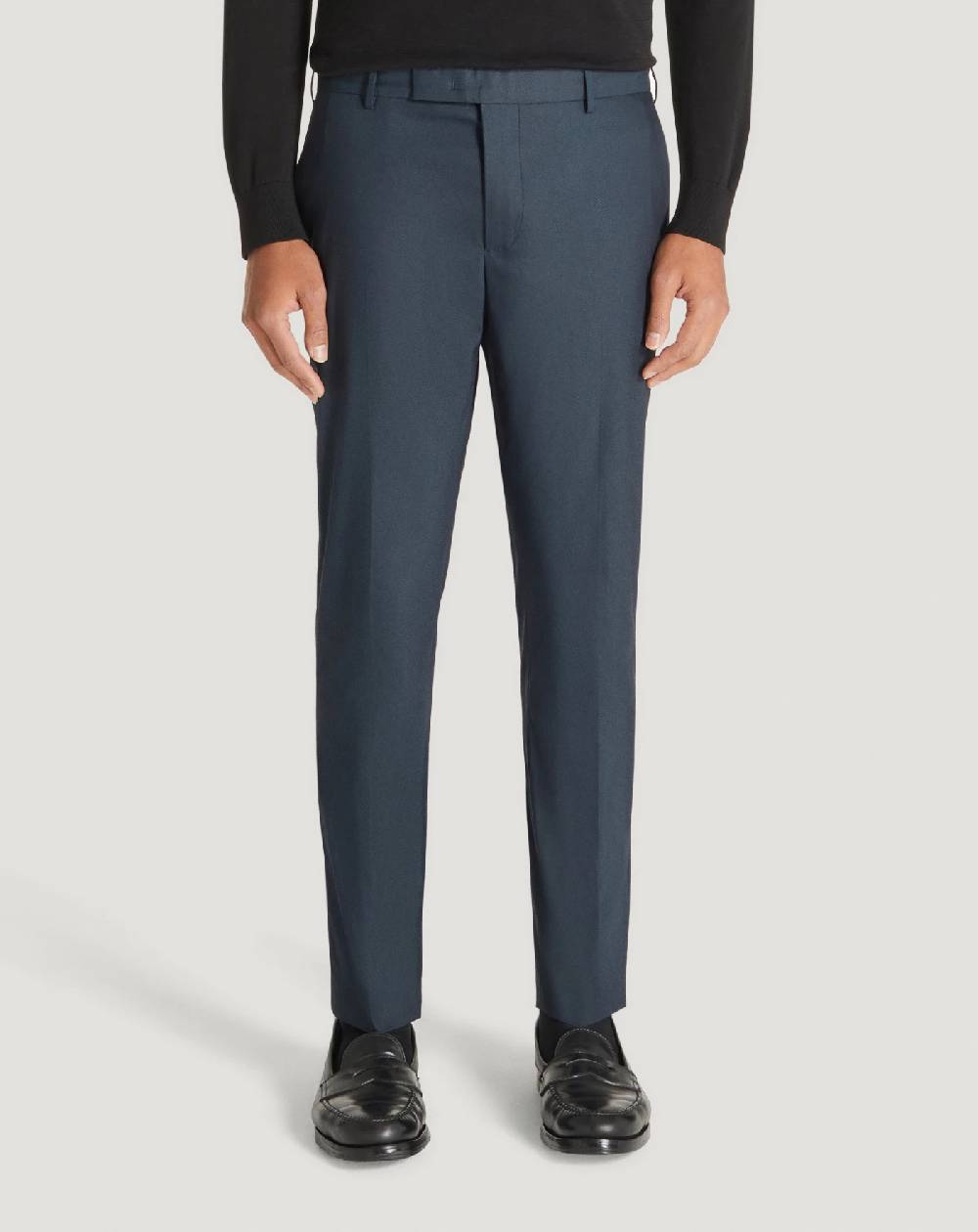 Pt Torino Pantaloni Dieci in gabardina stretch In Linea