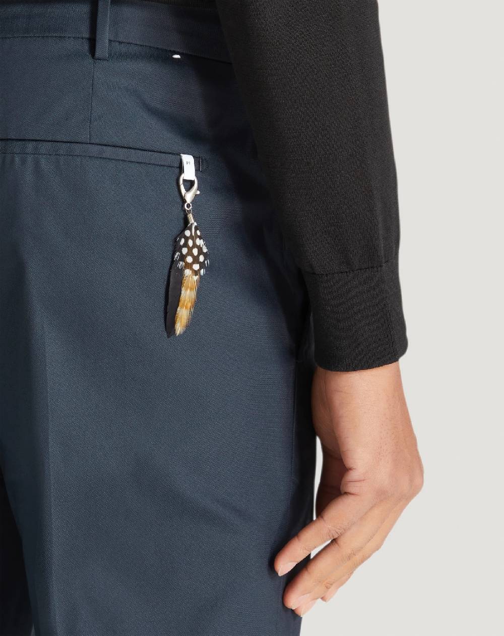 Pt Torino Pantaloni Dieci in gabardina stretch In Linea