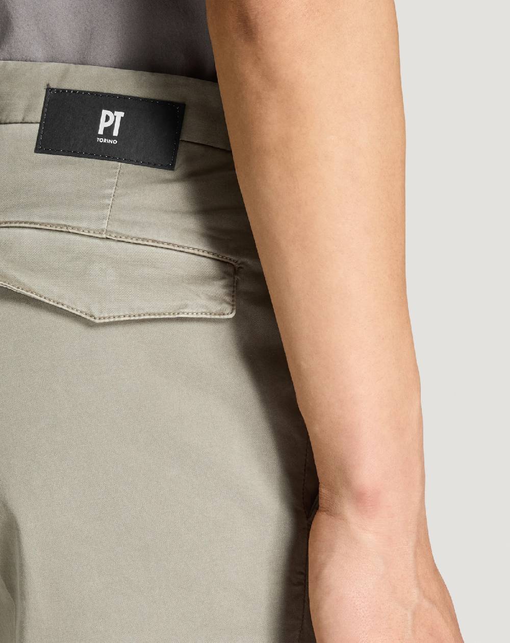 Pt Torino Pantaloni House in raso stretch Spedizione Gratuita