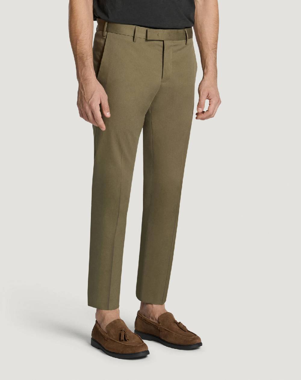 Pt Torino Pantaloni Dieci in twill Soddisfazione Garantita
