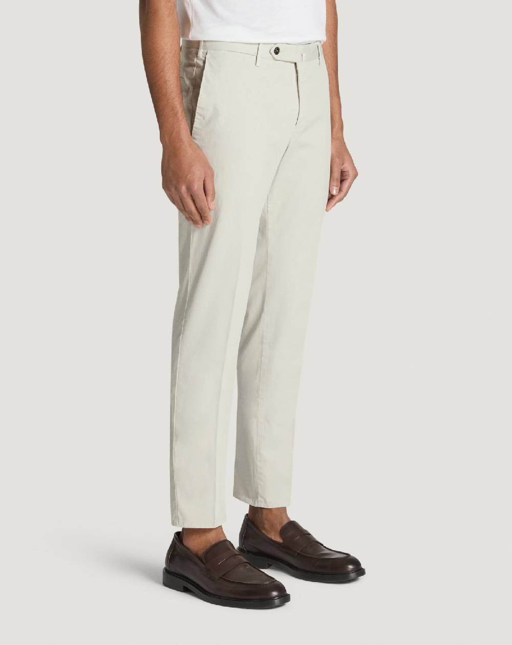 Pt Torino Pantaloni Slim in gabardina stretch Fino Al -60%