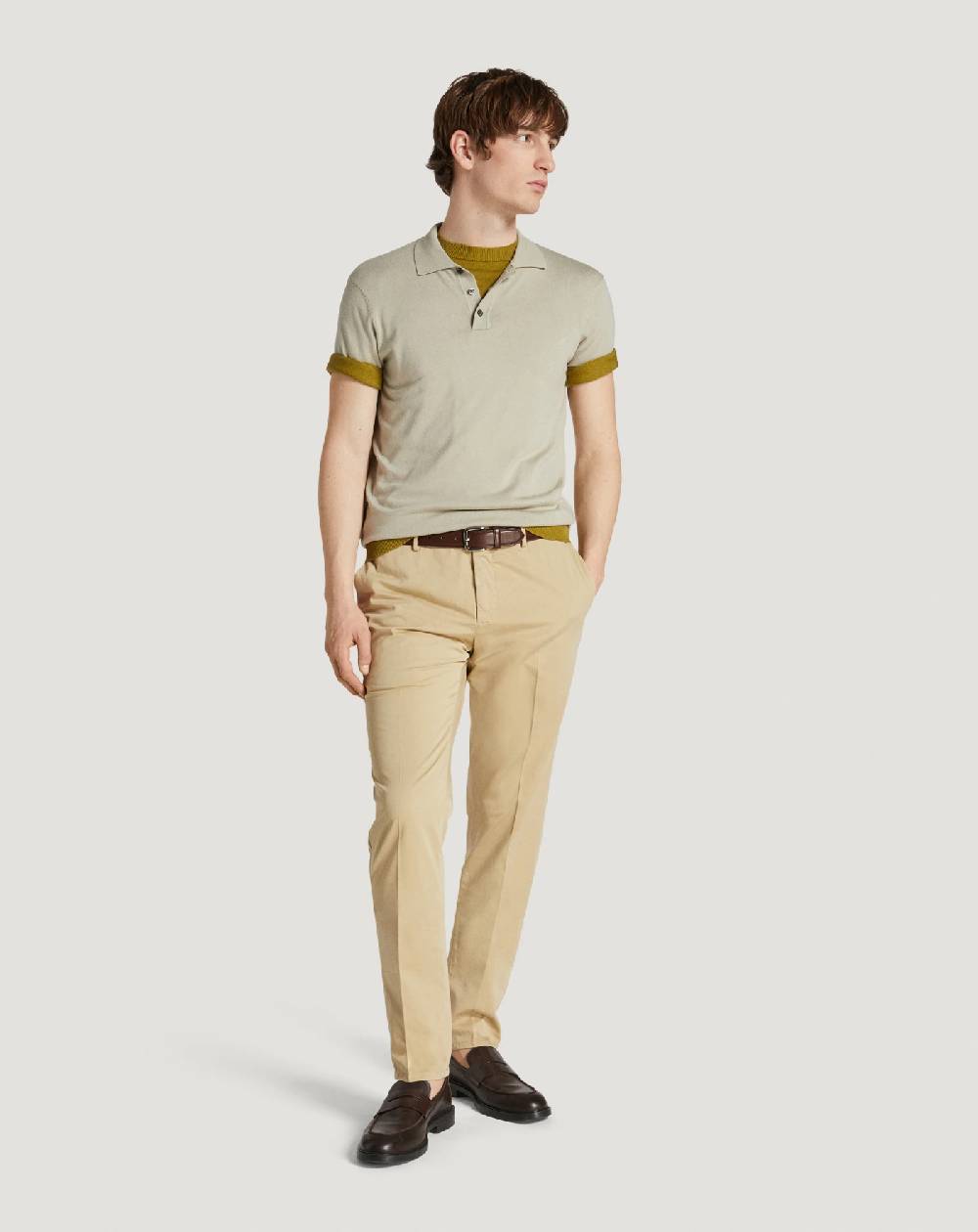 Pt Torino Pantaloni Slim in silkochino Prezzo Ridotto
