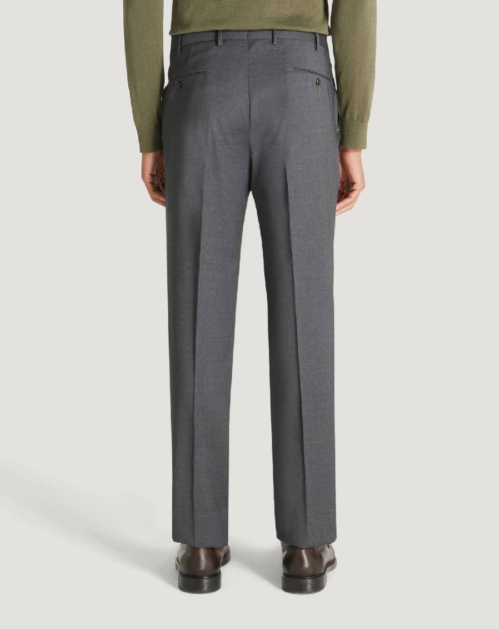 Pt Torino Pantaloni Slim in lana four season Sottocosto