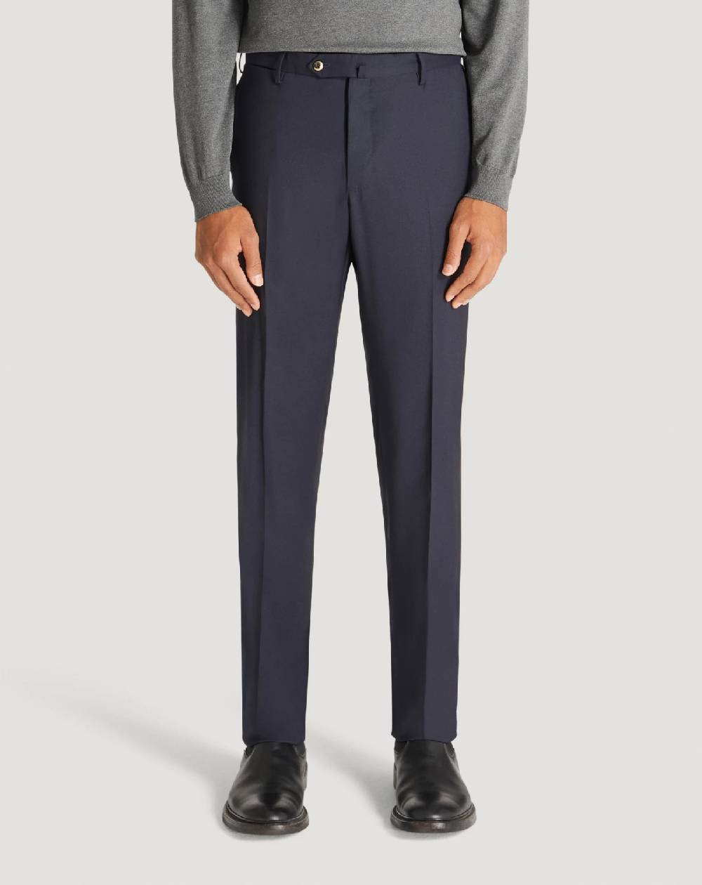 Pt Torino Pantaloni Slim in lana four season Offerta
