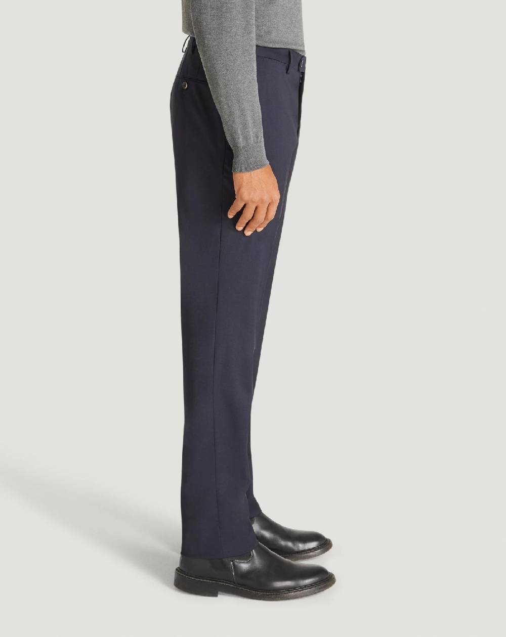Pt Torino Pantaloni Slim in lana four season Offerta