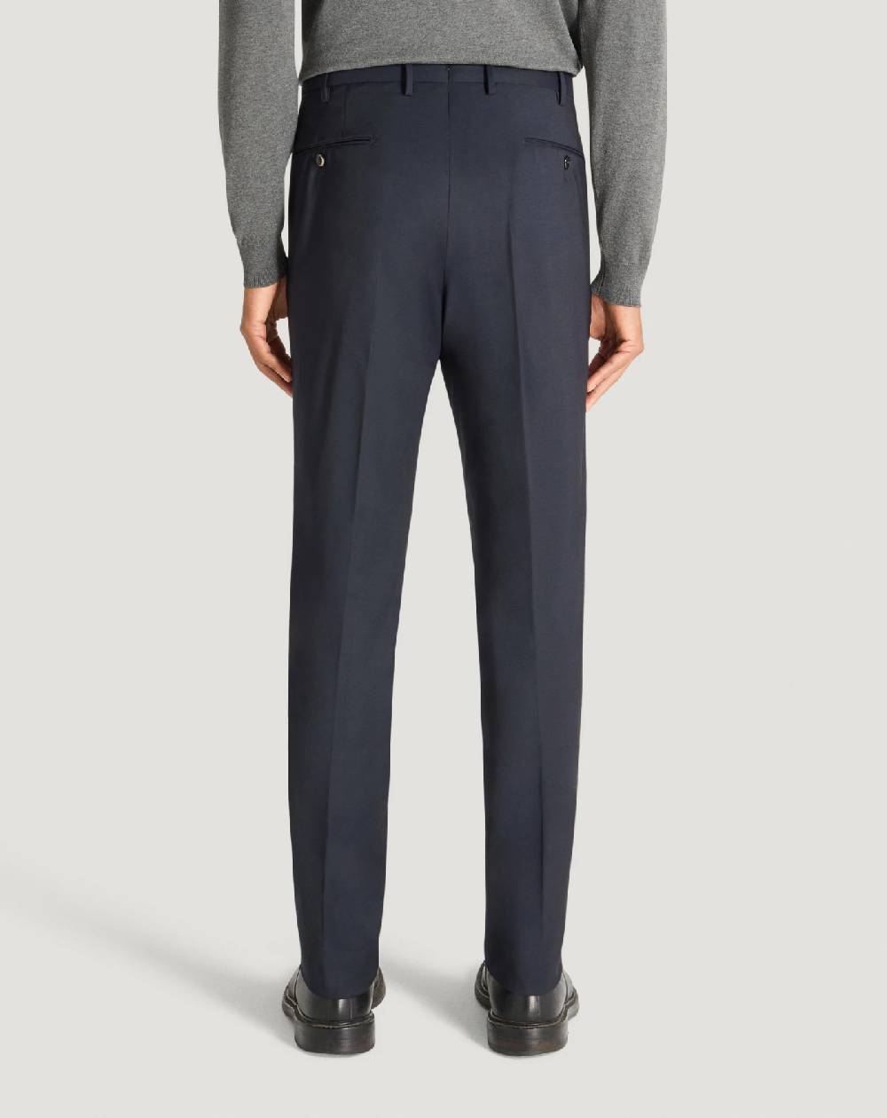 Pt Torino Pantaloni Slim in lana four season Offerta