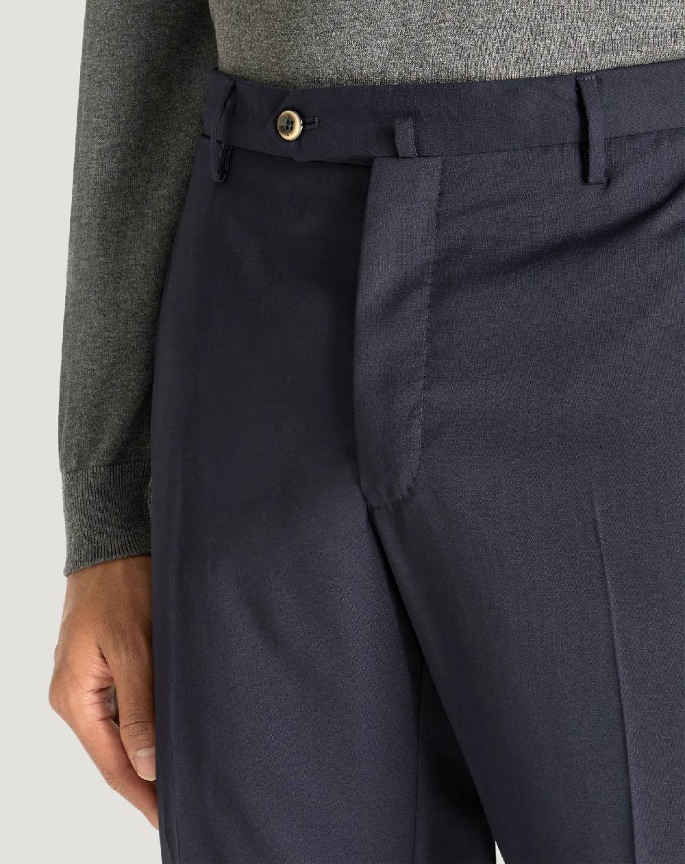 Pt Torino Pantaloni Slim in lana four season Offerta