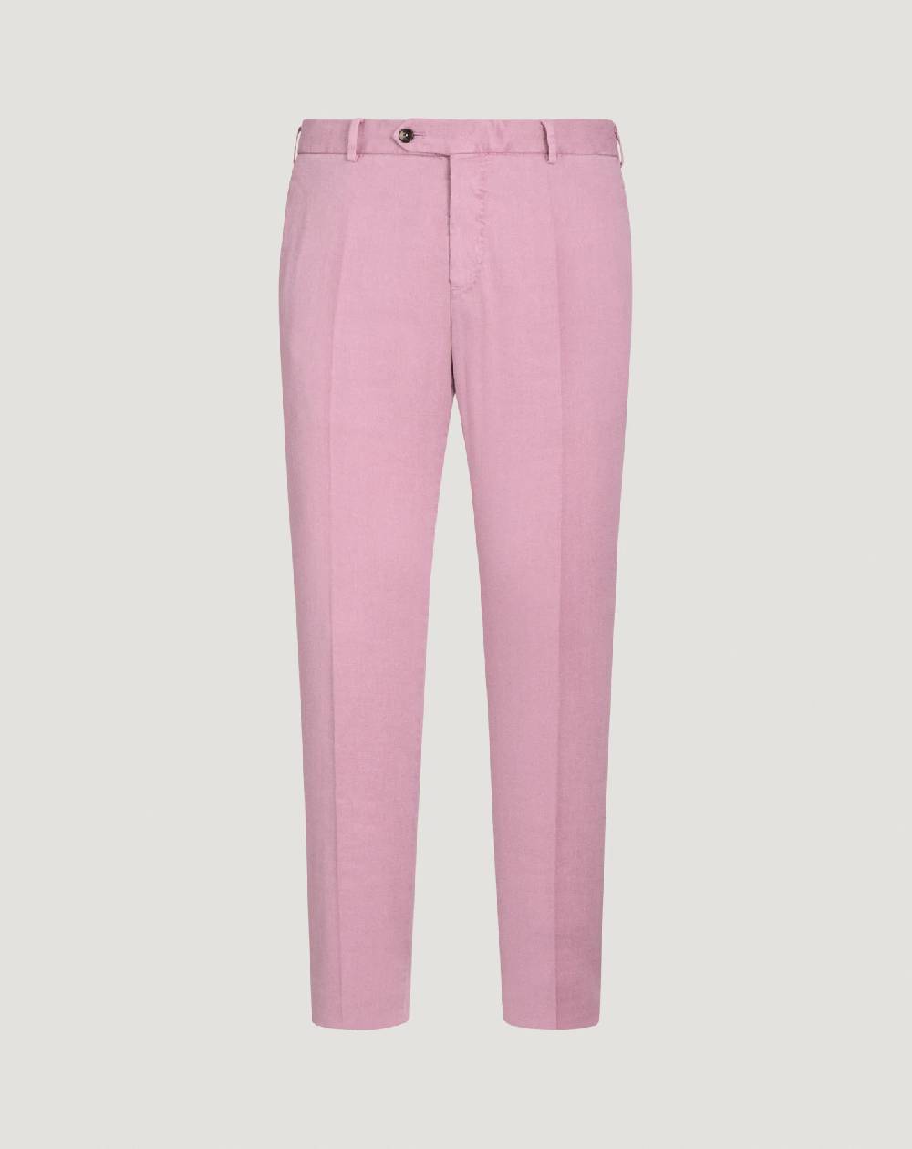 Pt Torino Pantaloni Slim in lino stretch délavé