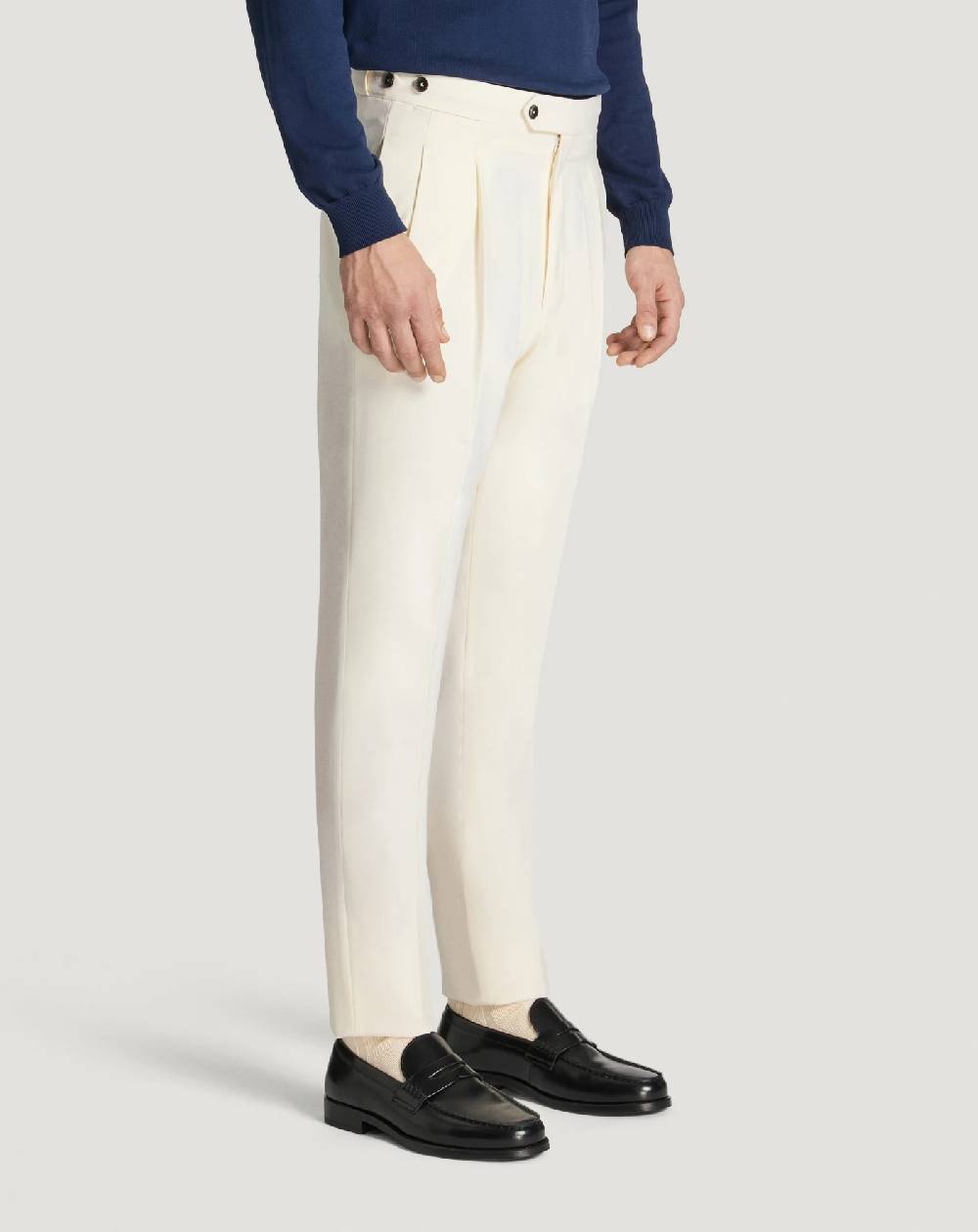 Pt Torino Pantaloni Gentleman in lana tropical Offerte