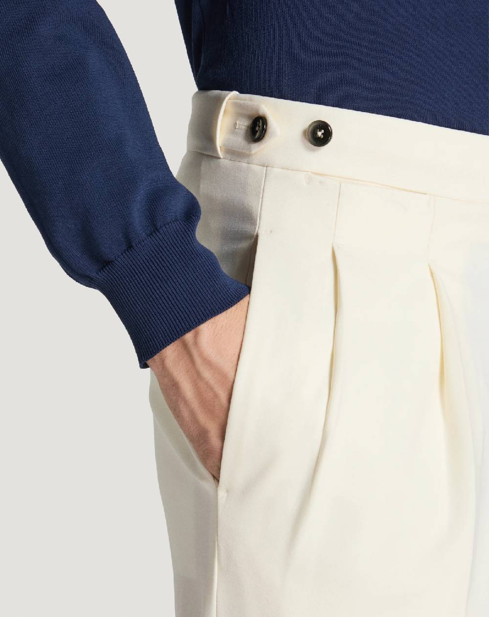 Pt Torino Pantaloni Gentleman in lana tropical Offerte