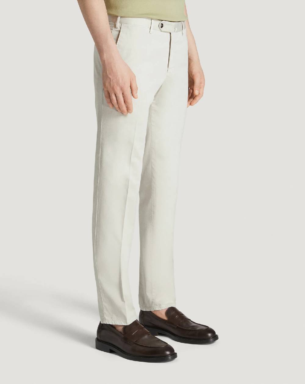 Pt Torino Pantaloni Slim in silkochino Vendita Calda