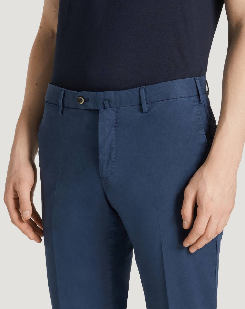 Pt Torino Pantaloni Slim in gabardina stretch Vendite Flash