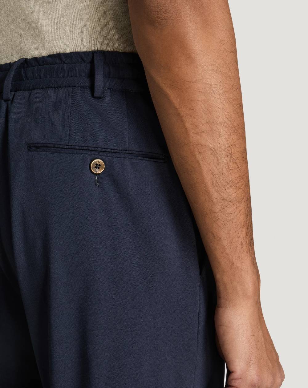 Pt Torino Pantaloni Slim in jersey stretch In Saldo