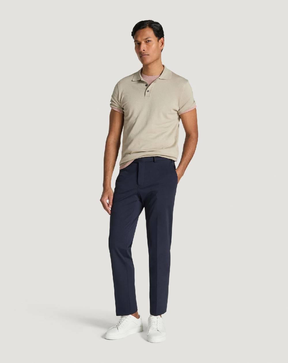 Pt Torino Pantaloni Slim in jersey stretch In Saldo