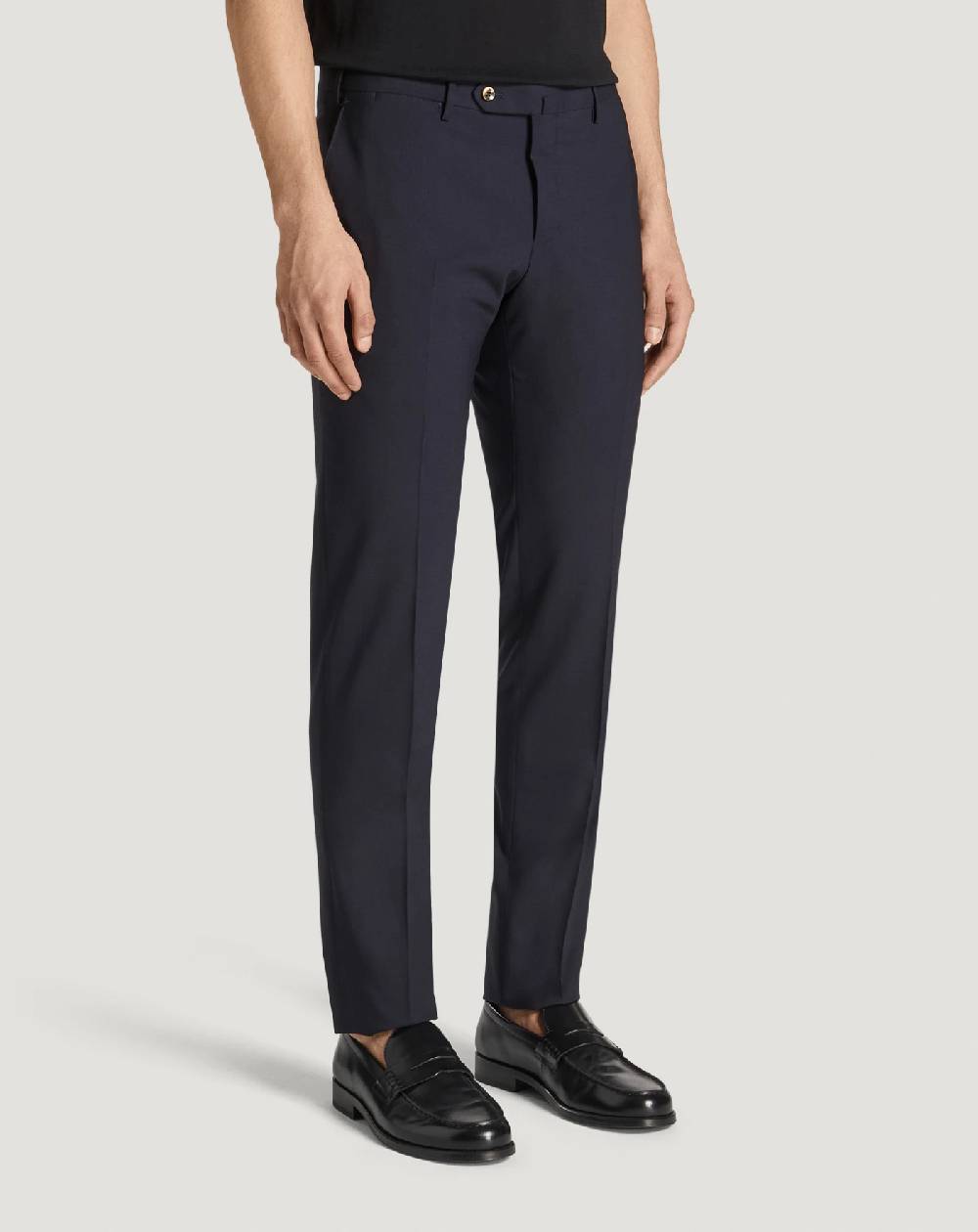 Pt Torino Pantaloni Slim in lana four season Italy