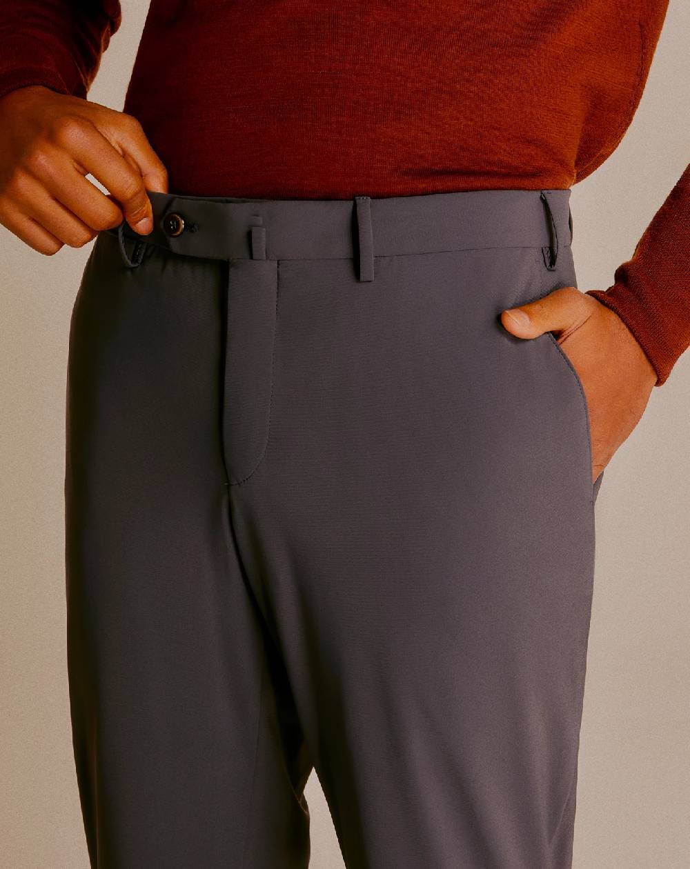 Pt Torino Pantaloni Slim in tessuto organico stretch 2025