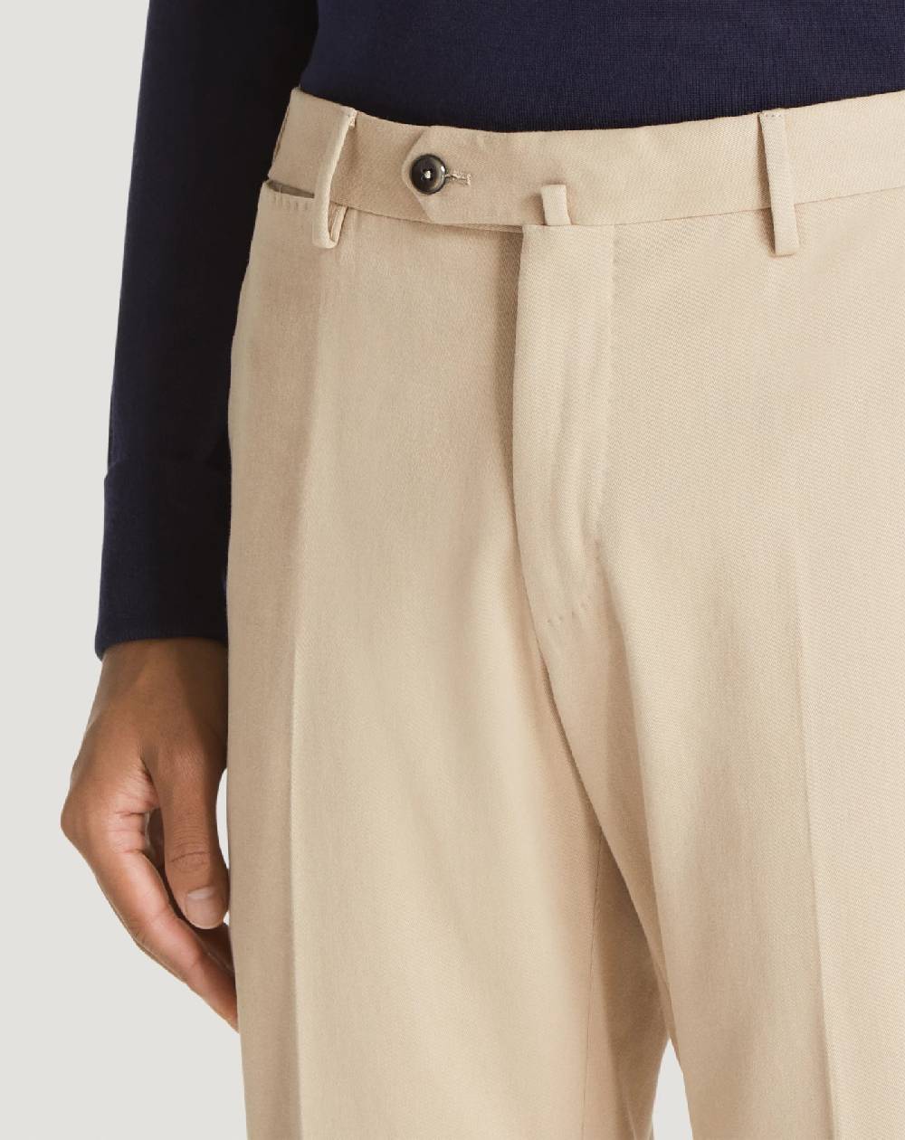 Pt Torino Pantaloni Slim in cotone & cachemire Qualità
