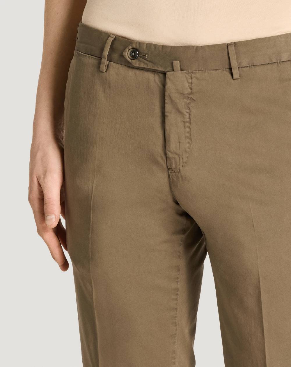 Pt Torino Pantaloni Slim in silkochino Vendita
