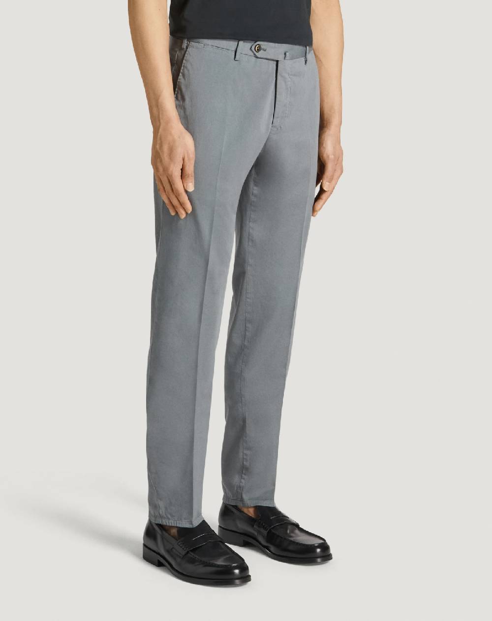 Pt Torino Pantaloni Slim in silkochino Spedizione Gratuita