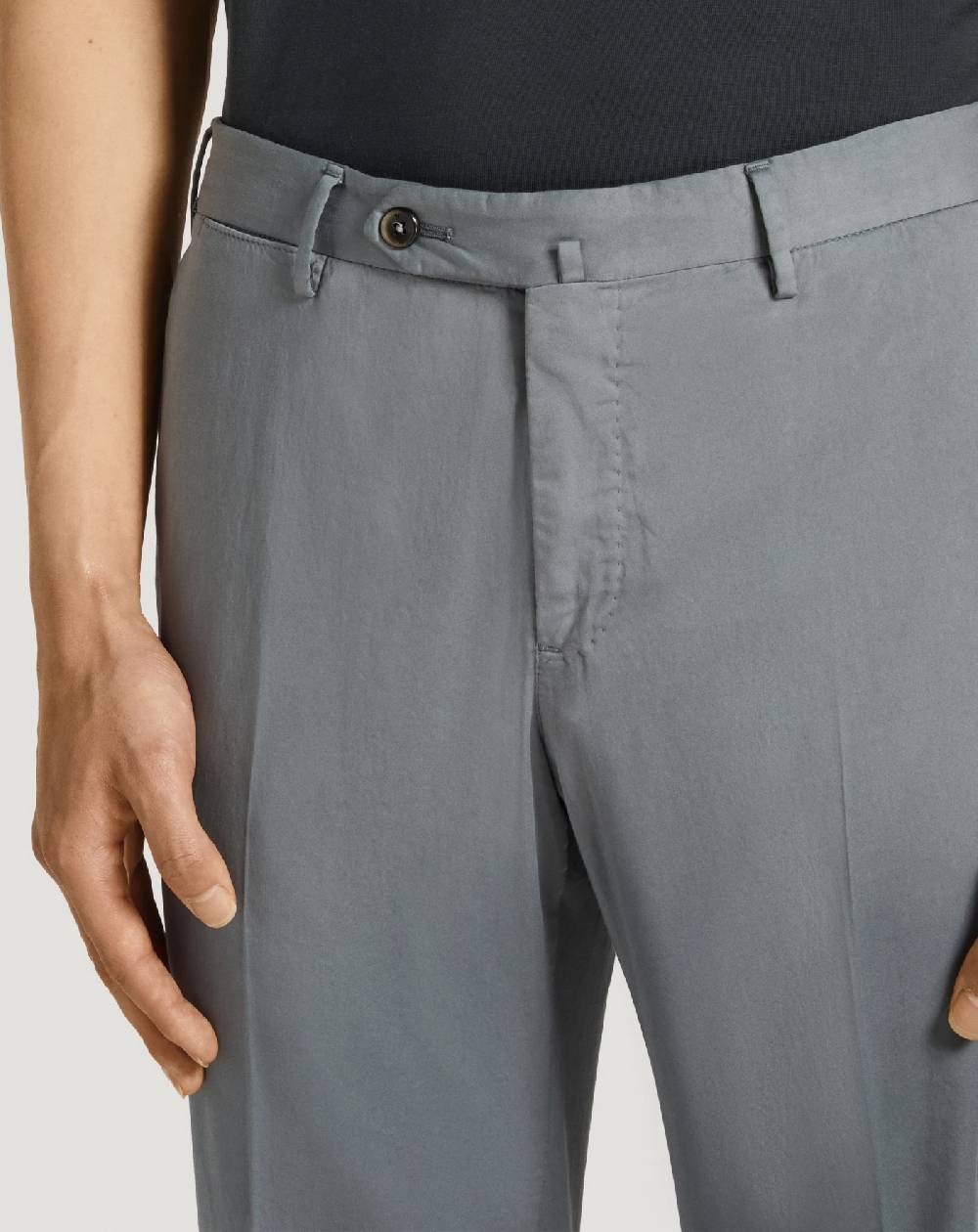 Pt Torino Pantaloni Slim in silkochino Spedizione Gratuita