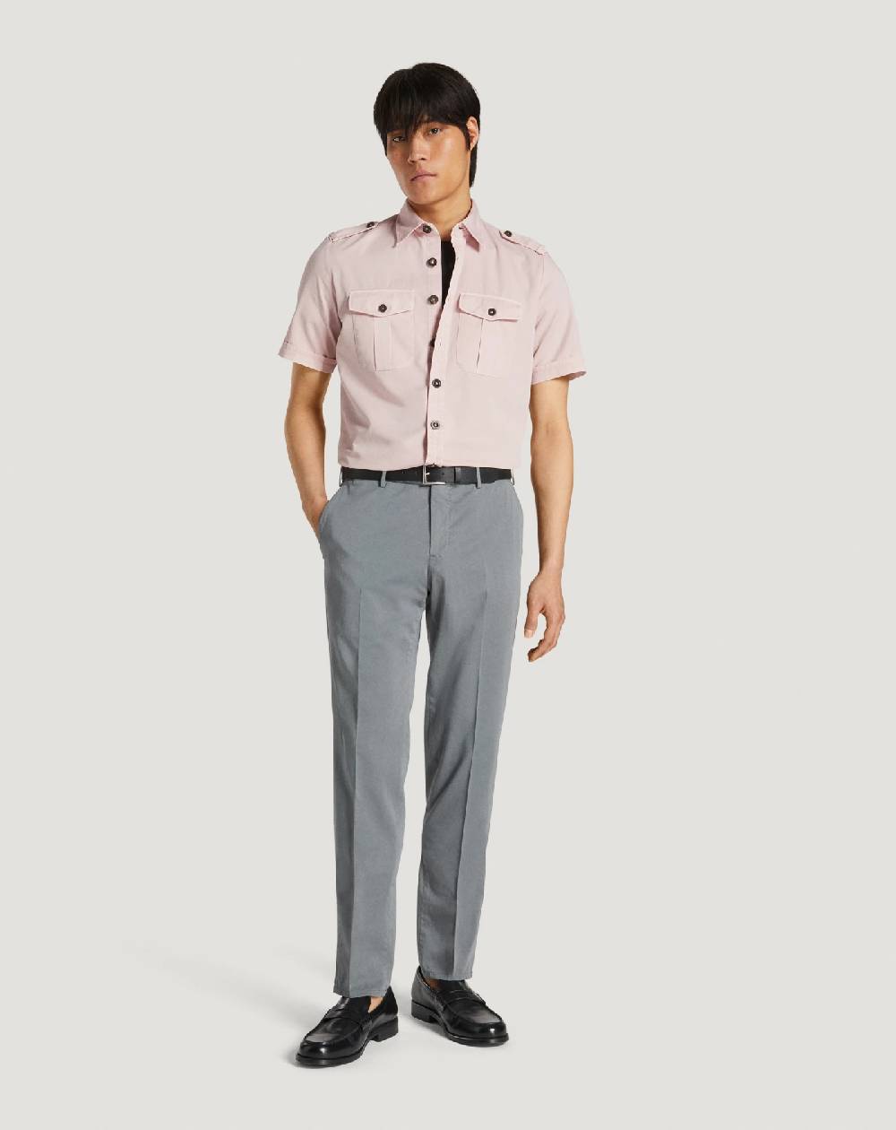 Pt Torino Pantaloni Slim in silkochino Spedizione Gratuita