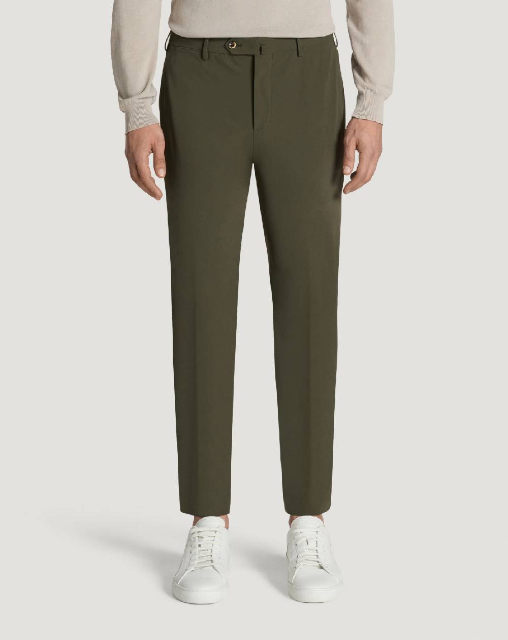 Pt Torino Pantaloni Slim in tessuto organico stretch Qualità Garantita