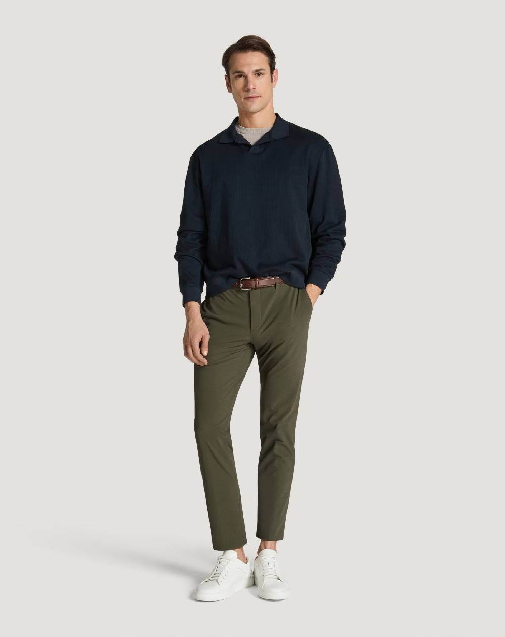 Pt Torino Pantaloni Slim in tessuto organico stretch Qualità Garantita