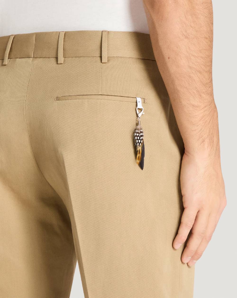 Pt Torino Pantaloni Rebel in gabardina di cotone e lino Fino al 65% di sconto