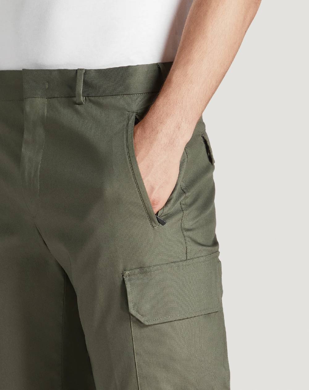 Pt Torino Pantaloni Lambda in techno cotone Consegna Veloce