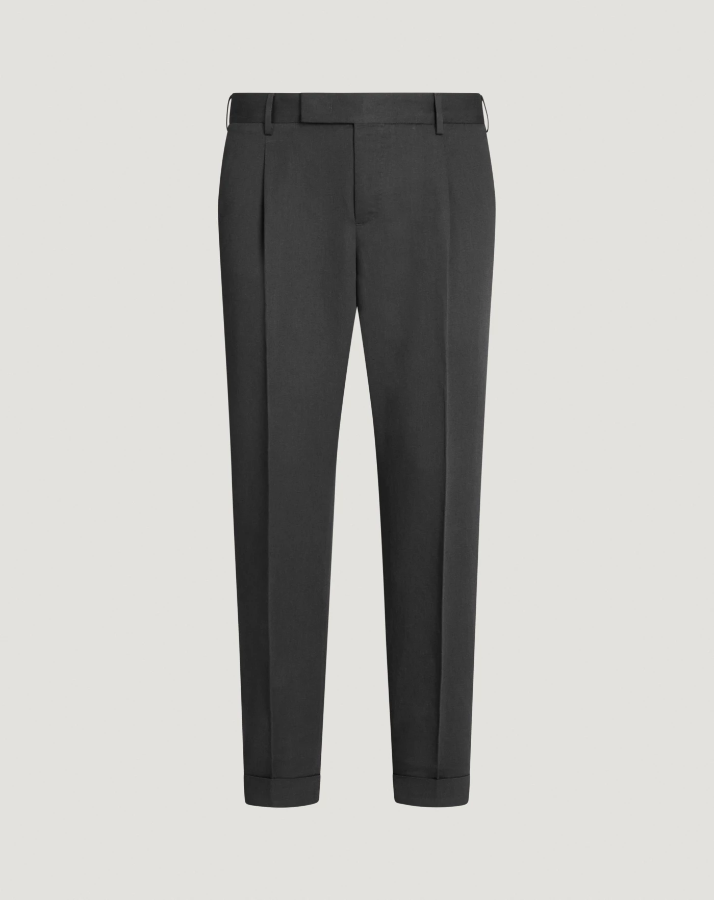 Pt Torino Pantaloni Rebel in gabardina di cotone e lino