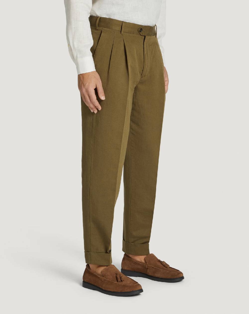 Pt Torino Pantaloni The Reporter in gabardina Fino Al -60%