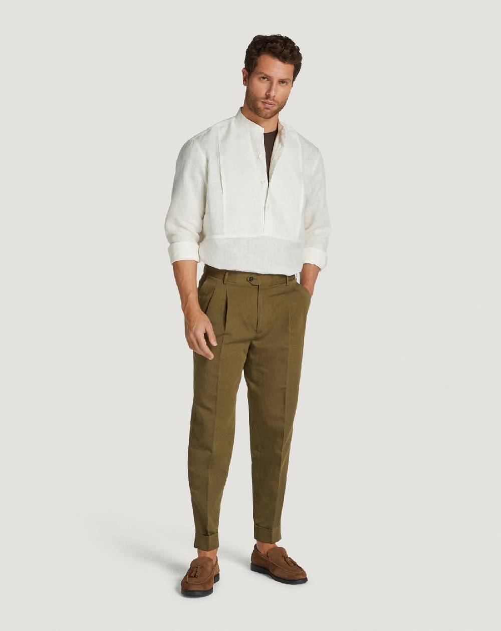 Pt Torino Pantaloni The Reporter in gabardina Fino Al -60%