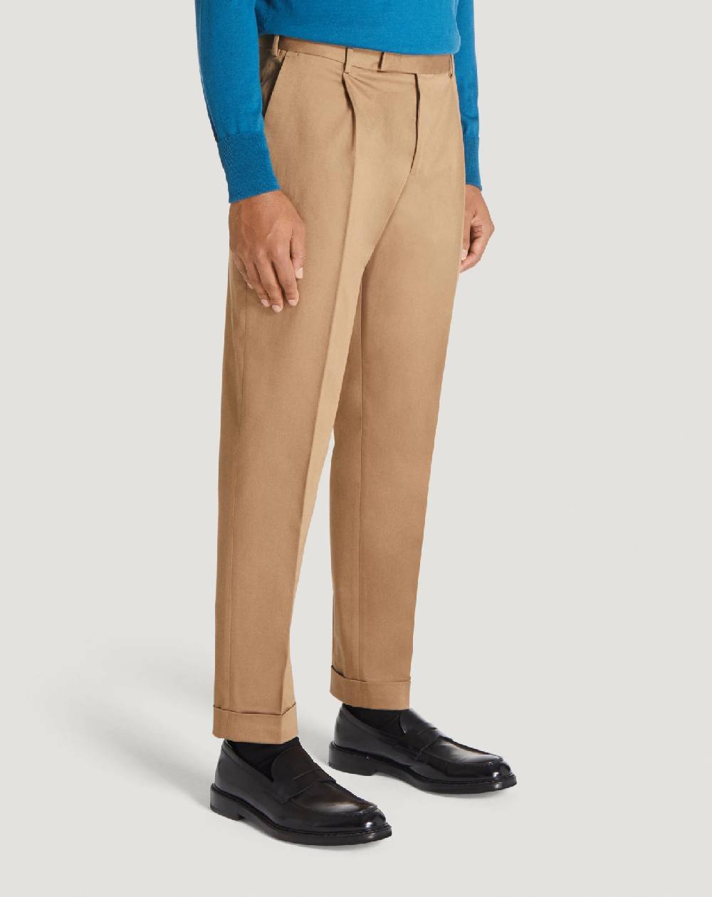 Pt Torino Pantaloni Rebel in satin Presa