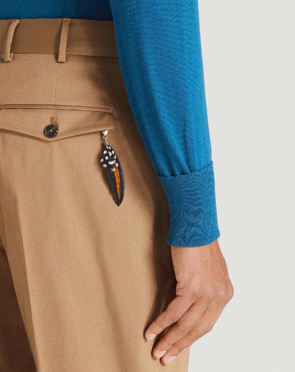 Pt Torino Pantaloni Rebel in satin Presa