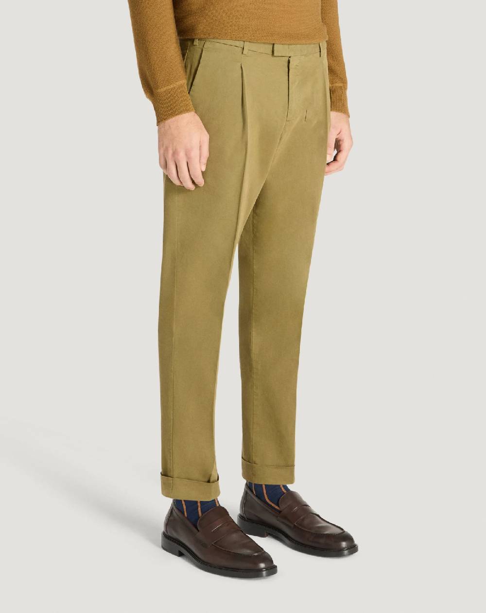 Pt Torino Pantaloni Rebel in gabardina stretch Sconto