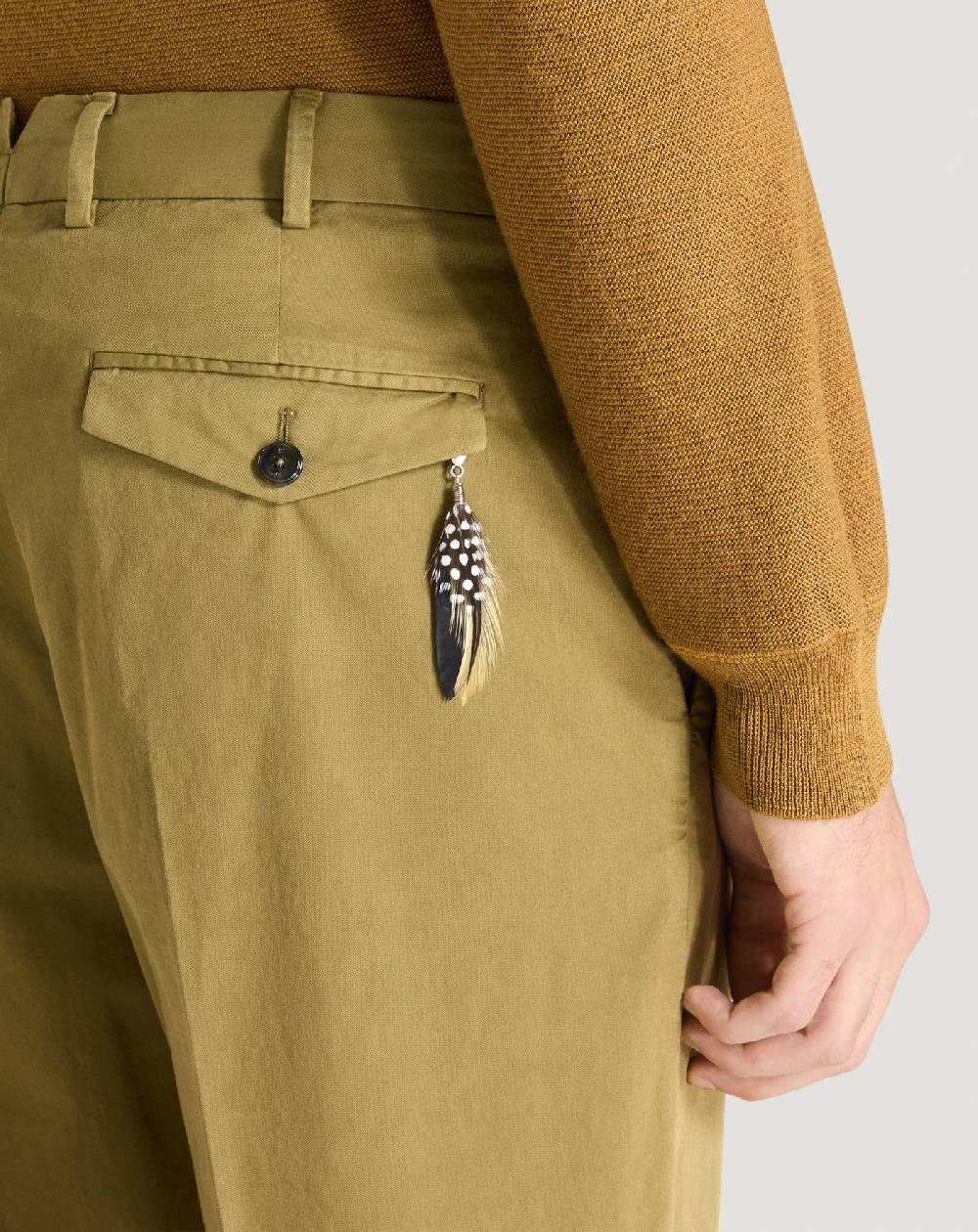 Pt Torino Pantaloni Rebel in gabardina stretch Sconto